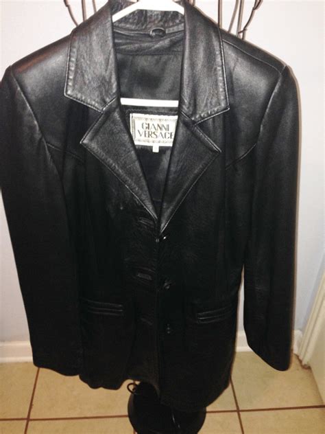 gianni Versace leather jacket